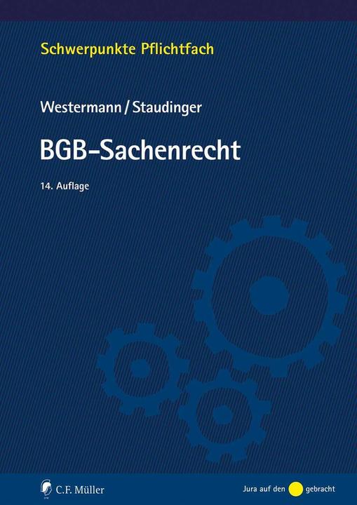 Produktbild BGB-Sachenrecht (Deutsch, Ansgar Staudinger, Harm Peter Westermann, 2023)