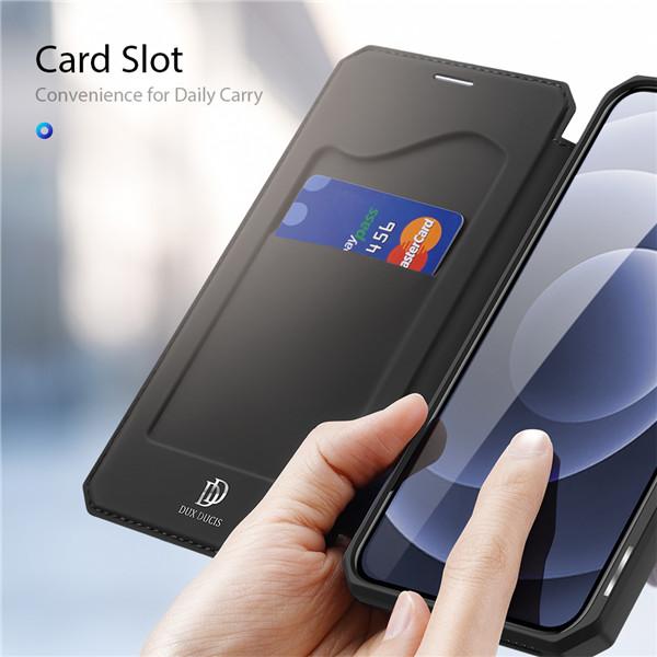 Actual product image Dux Ducis Skin X Series Bookcover (Apple iPhone 12 Pro, Apple iPhone 12)