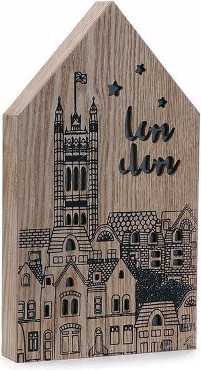 Actual product image Natura Punto Luminous decoration London, illuminated houses, writing, 3.5 x 30 x 17cm