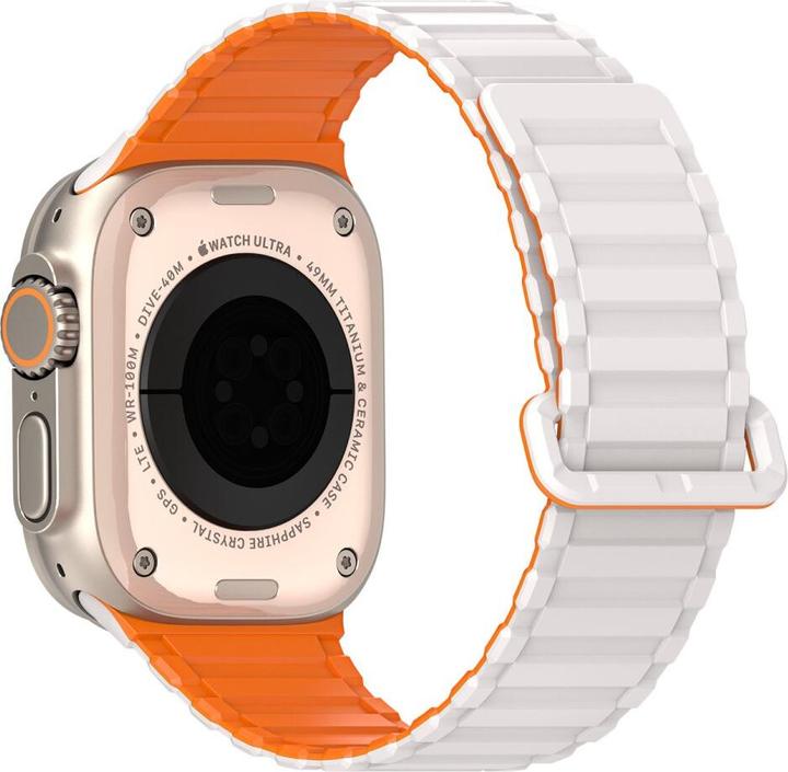 Actual product image Dux Ducis KJ bracelet (42 mm, 45 mm, 44 mm, 49 mm, Silicone, Apple Watch Ultra 2, Apple Watch Series 8, Apple Watch Ultra, Apple Watch Series 5, Apple Watch Series 7, Apple Watch Series 6, Apple Watch Series 3, Apple Watch Series 4, Apple Watch SE, Apple Watch Series 9)