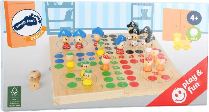 Image du produit small foot L'île des pirates Ludo (Allemand)