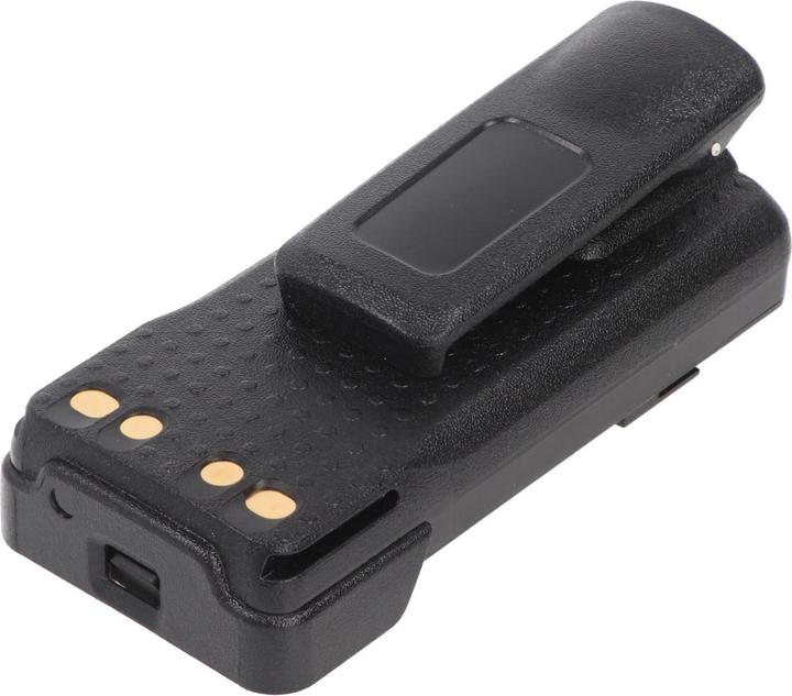 Actual product image AccuCell Motorola DP4400, DP4800, PMNN4101A battery, with IMPRES function