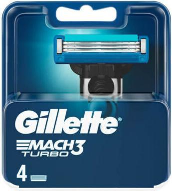 Produktbild Gillette Mach3 Turbo (4 x)