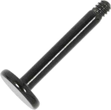 Bijouteria Piercingstab (Chirurgenstahl 316L, PVD Beschichtung (schwarz))