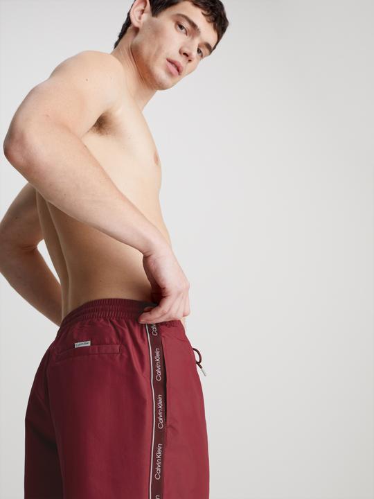 Actual product image Calvin Klein Medium Drawstring Heren Zwembroek - Cordovan - Maat XL (XL)