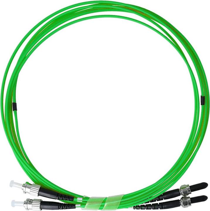 Immagine prodotto BlueOptics Cavo patch in fibra ottica duplex ST-FSMA Multimode OM5 30 metri (30 m)