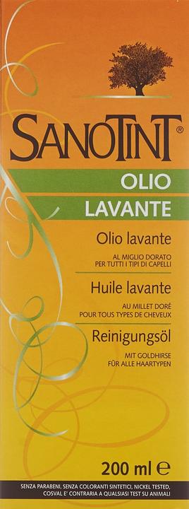 Actual product image Sanotint Reinigungsöl Olio Lavante (200 ml, Liquid shampoo)