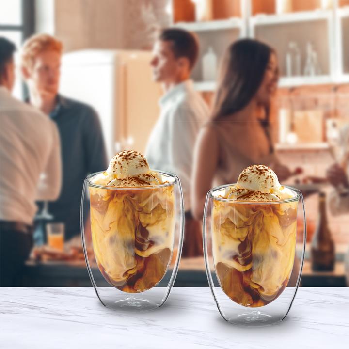 Produktbild Relaxdays Latte Macchiato Gläser (350 ml, 2 x)