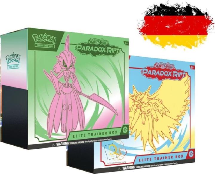 Produktbild Pokémon Karmesin & Purpur: Paradox Rift - Top Trainer Box (Deutsch, Elite / Top Trainer Box)