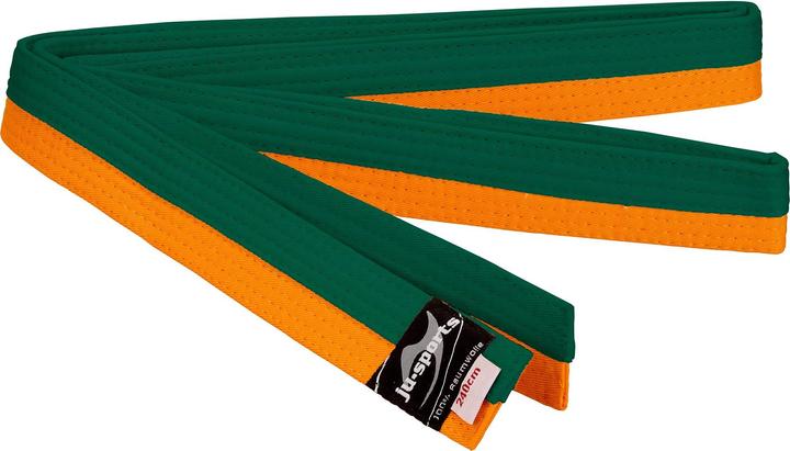 Immagine prodotto Ju-Sports Cintura Budo arancione/verde (metà/metà)