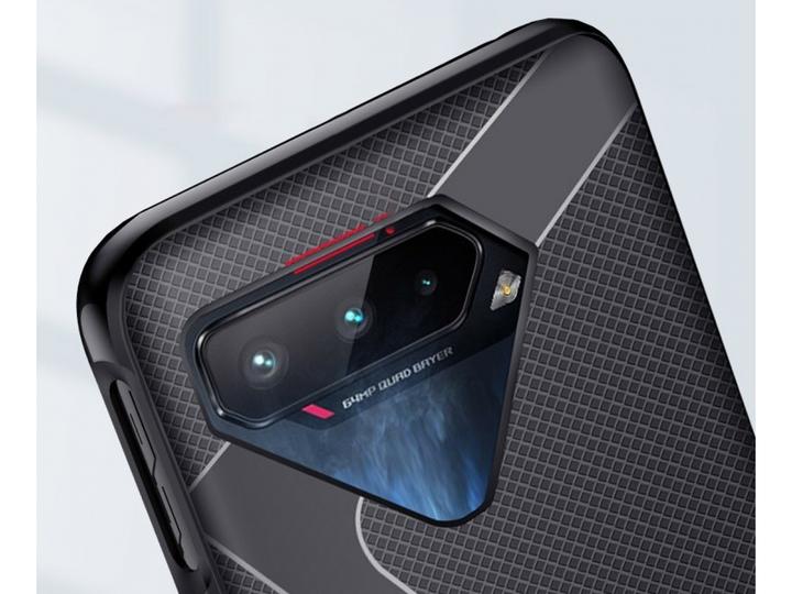 Productafbeelding Screenguard Asus ROG Phone 5 Stealth Hull TPU Hoesje (Asus ROG Phone 5)