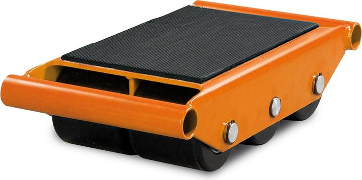Produktbild Unicraft Transportrolle TR 6 6 Rollen, Gummioberfläche Tragkraft max. 6 t (6000 kg)