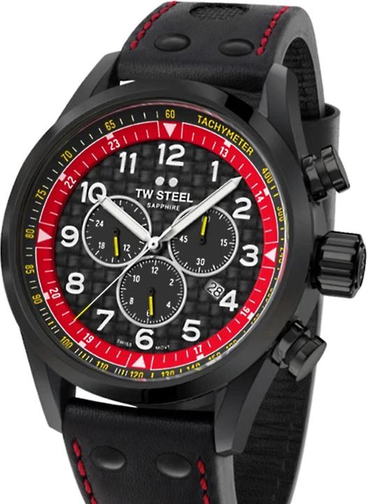 Actual product image TW 1000 Steel Swiss Volante SVS303 TCR Special Edition chronograaf horloge 48mm (Chronograph, 48 mm)