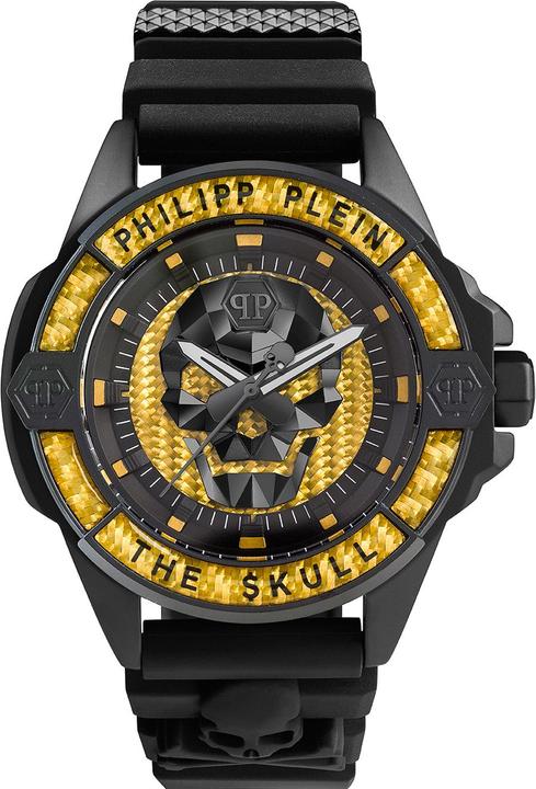 Produktbild Philipp Plein PWAAA1922 The $kull Carbon Fiber 44mm 5ATM (Analoguhr, 44 mm)