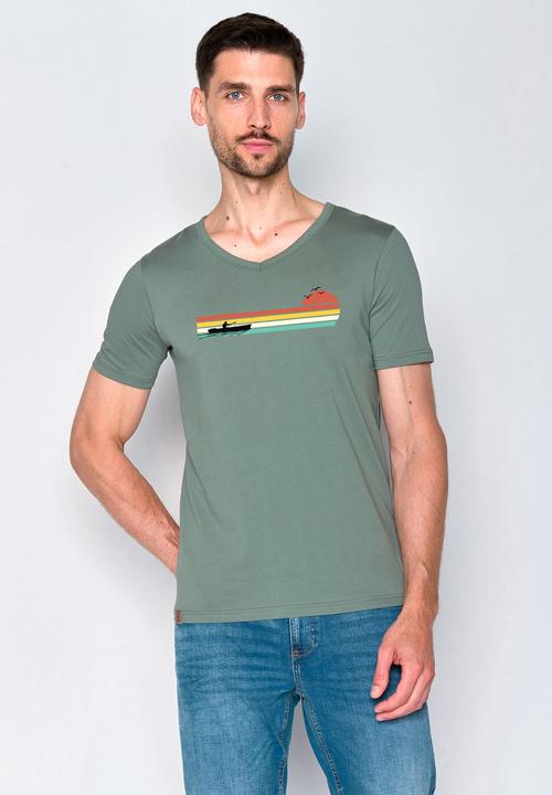Produktbild Greenbomb Nature Canoe River Peak T-Shirt (M)