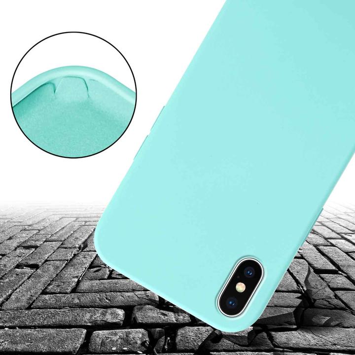 Produktbild Cadorabo TPU Cover Handy Kette Liquid (Apple iPhone X)