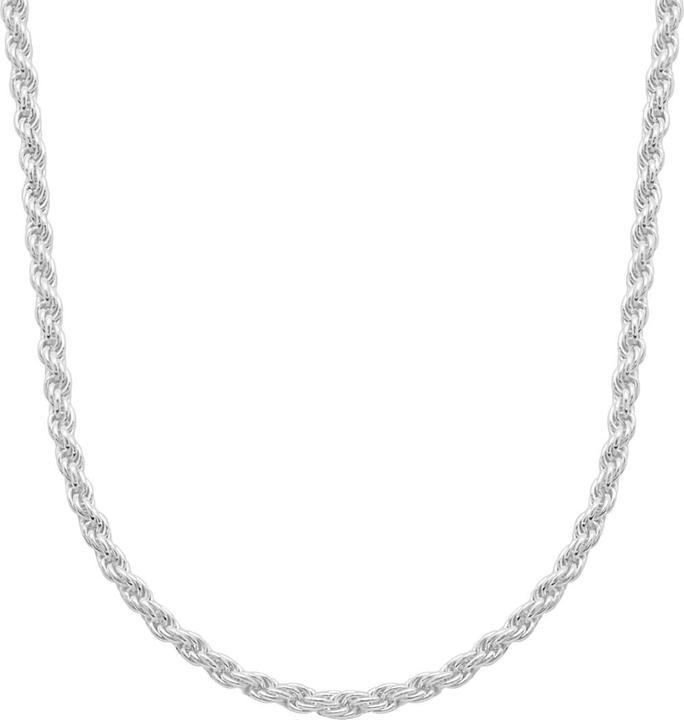 Immagine prodotto Candy Collana Edina in cordoncino da 3,5 mm, argento 925 (Argento 925, 42 cm)
