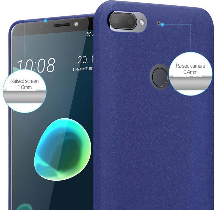 Actual product image Cadorabo TPU Frosted Cover (HTC Desire 12+)