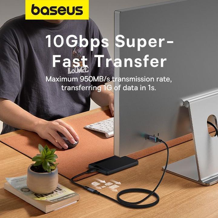 Actual product image Baseus USB C - USB C (0.50 m, USB 3.2 Gen 1)