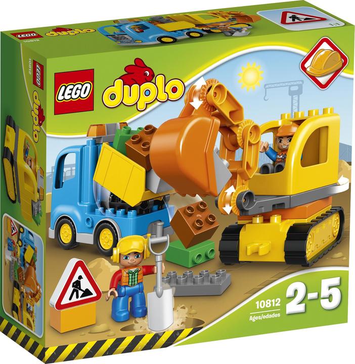 Actual product image LEGO excavator truck (10812)