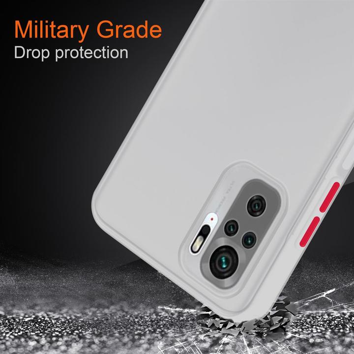 Produktbild Cadorabo Hybrid Matt Cover (Xiaomi Redmi Note 10S, Xiaomi Mi Note 10)