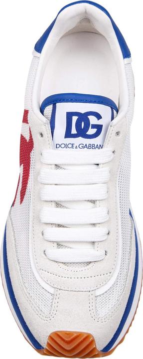 Immagine prodotto Dolce & Gabbana cushion sneakers in mixed materials white and red color (42)