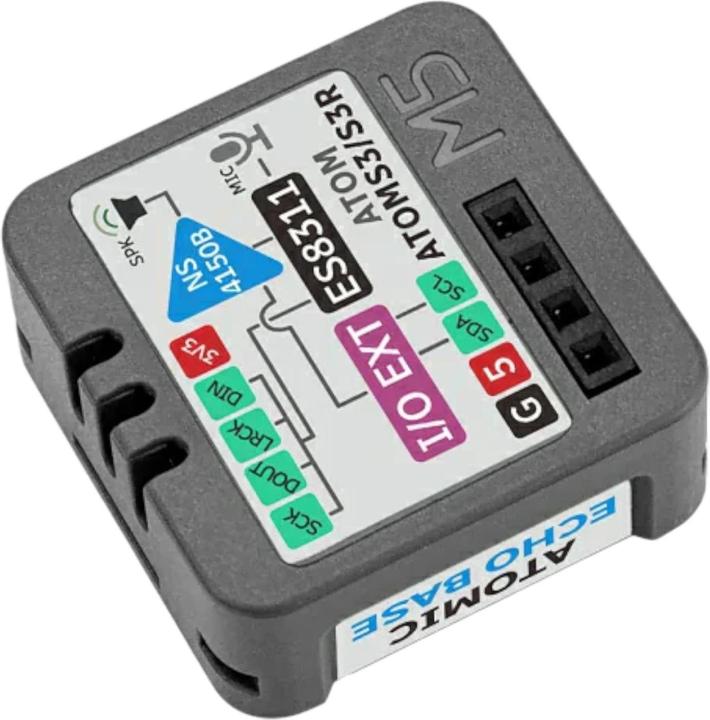 Image du produit M5Stack Atomic Echo Base mit Mikrofon und Lautsprecher