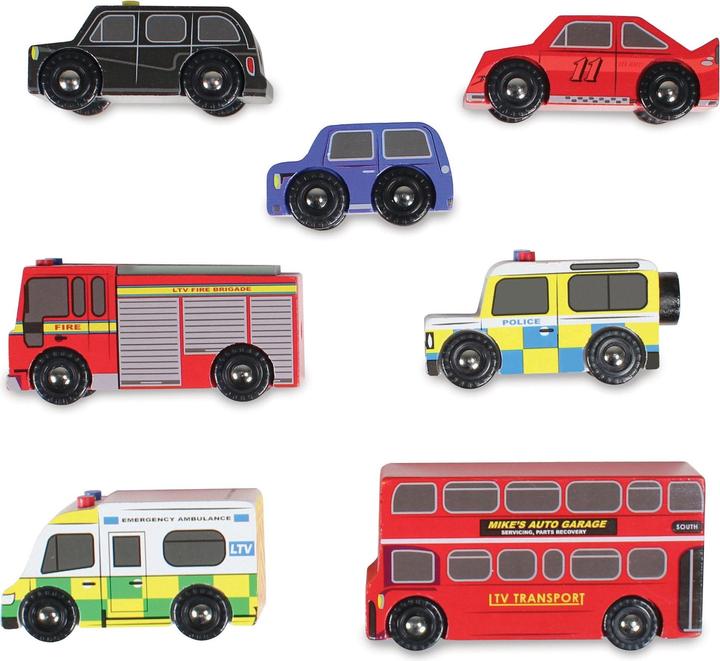 Actual product image Le Toy Van London Car Set