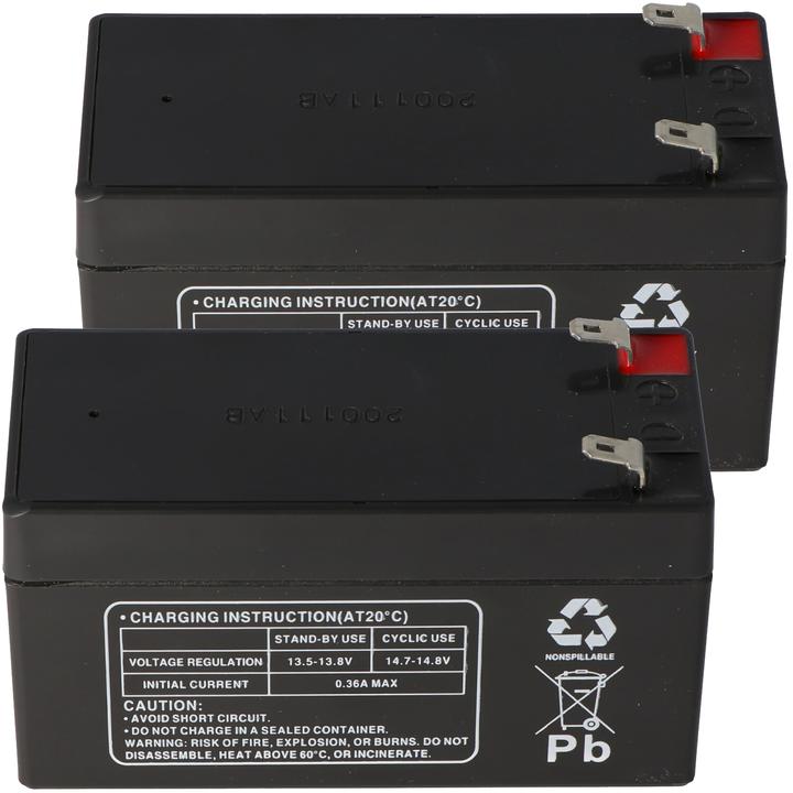 Actual product image AccuCell Battery suitable for Stiegelmeyer intensive bed Epostyle, Seta - BA20003-00, CB1663X (1 pcs., Device specific, 1200 mAh)