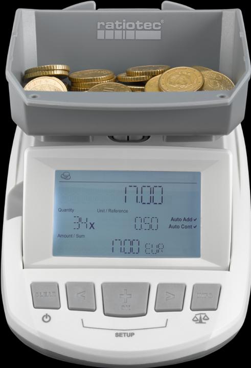 Actual product image ratiotec Money Scale RS 1000 (Made in Germany) (Bank note counter)