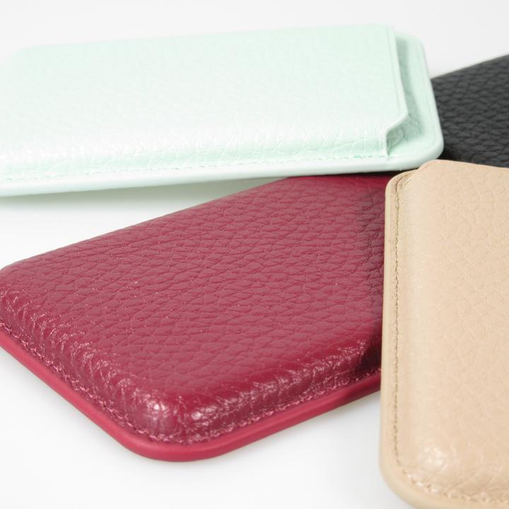 Produktbild PhoneLook MagSafe Magnetkartenhalter aus veganem Leder mit starken Magneten
