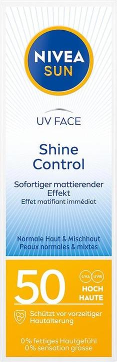 Actual product image NIVEA Protect & Moisture (Sun lotion, SPF 50, 250 ml)