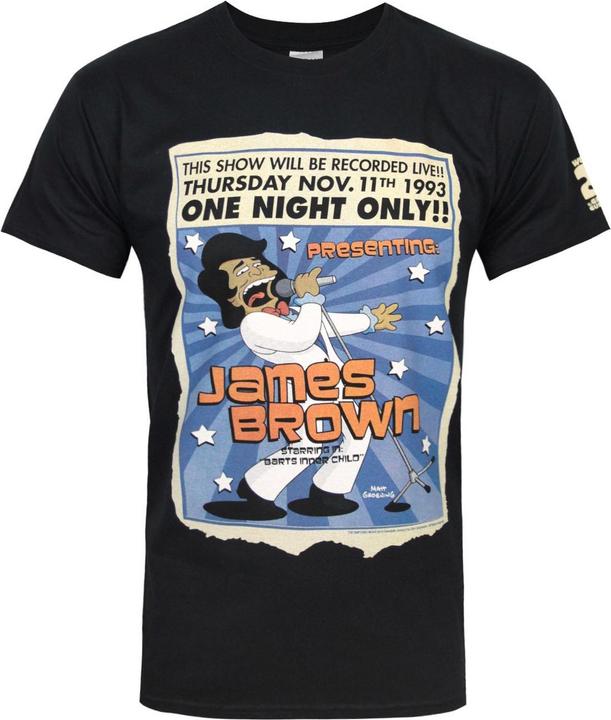 Produktbild The Simpsons James Brown One Night TShirt (S)