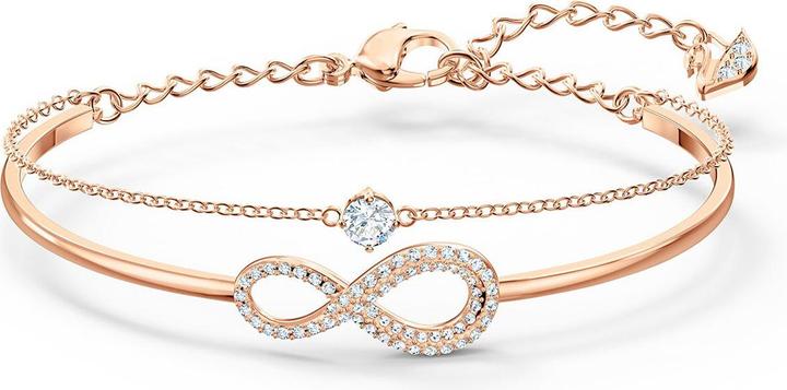 Swarovski Infinity bangle (Metal)