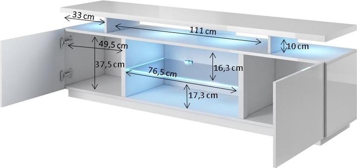 Produktbild Cama RTV-Schrank EVA (180 x 40 x 56 cm)