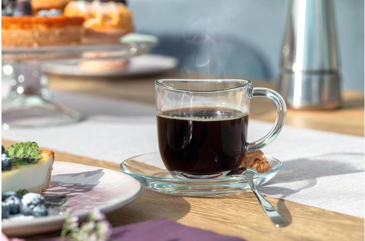 Actual product image Leonardo Coffee cup Napoli 280 ml, 6 pieces, Transparent (280 ml, 6 x)