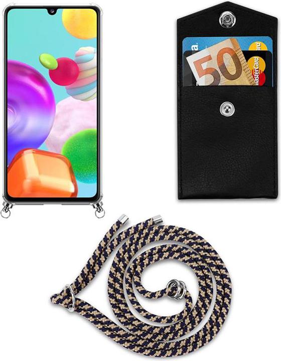 Produktbild Cadorabo TPU Handy Kette SILBER Cover