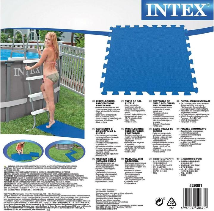 Produktbild Intex Bodenschutzmatten