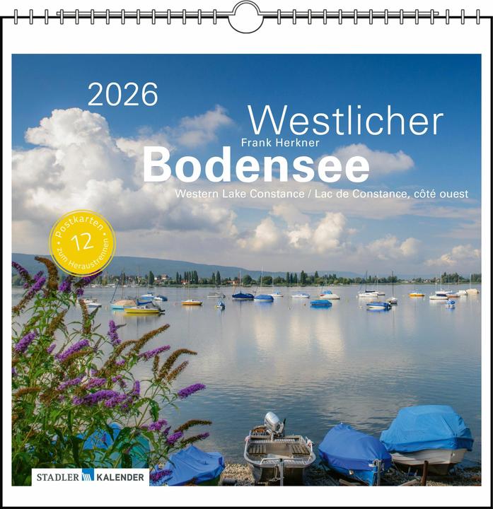 Image du produit Westlicher Bodensee 2026 (17 x 17 cm, Allemand)