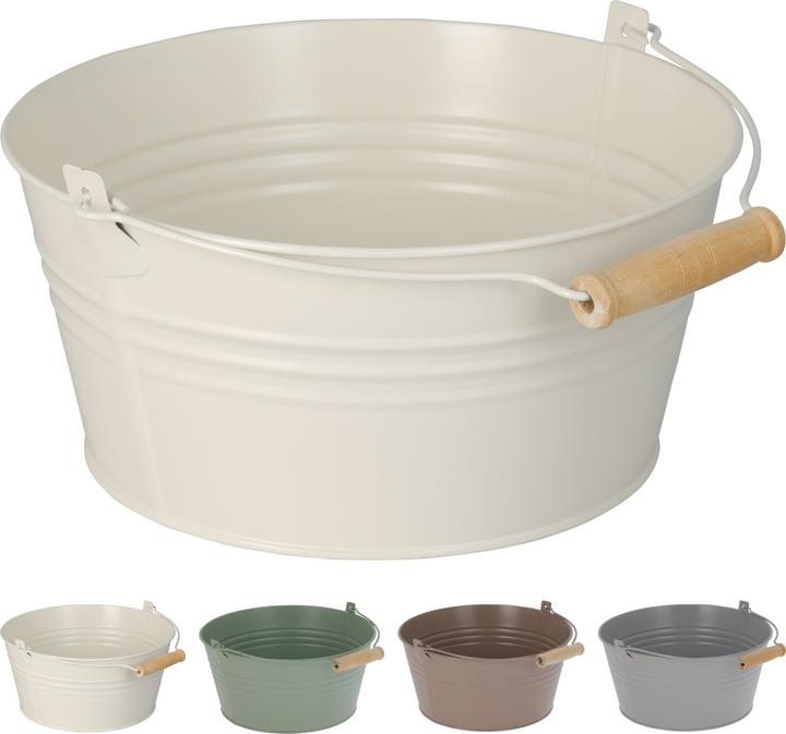 Produktbild Mojawo 3x Blumentopf mit Henkel Pflanzgefäss Balkontopf Hängetopf Ø22xH10cm