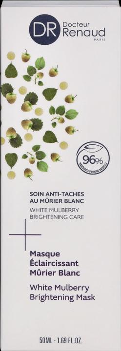 Image du produit Dr. Renaud Masque nettoyant éclaircissant à la mûre blanche (50 ml)