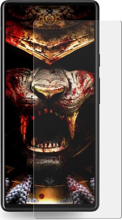 Actual product image Protectorking 2x 3D A++ real tempered 9H armoured glass CLEAR (2 Piece, Google Pixel 7a)