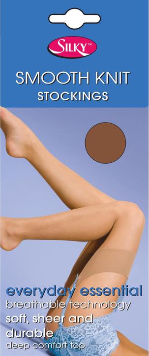 Actual product image Silky Nylon stockings (15 DEN, M)