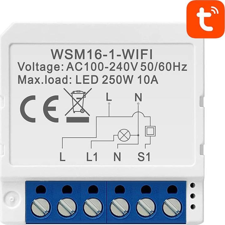 Produktbild Avatto Smart Switch Module WiFi WSM16-W1 TUYA (Schaltaktor)