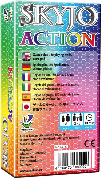 Actual product image Skyjo Action MA300717 (French, Spanish, English, German)
