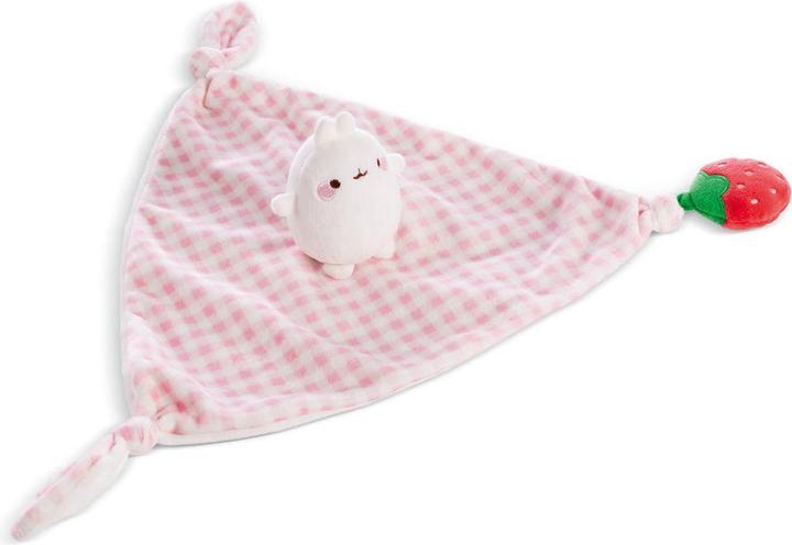 NICI Doudou MOLANG 26x28cm sur carte d'en-tête