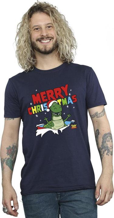 Produktbild Disney Toy Story Rex Christmas Burst TShirt (3XL)