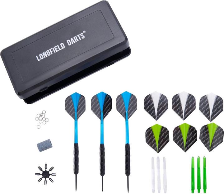 Image du produit Longfield Darts Jeu de fléchettes en acier Longfield