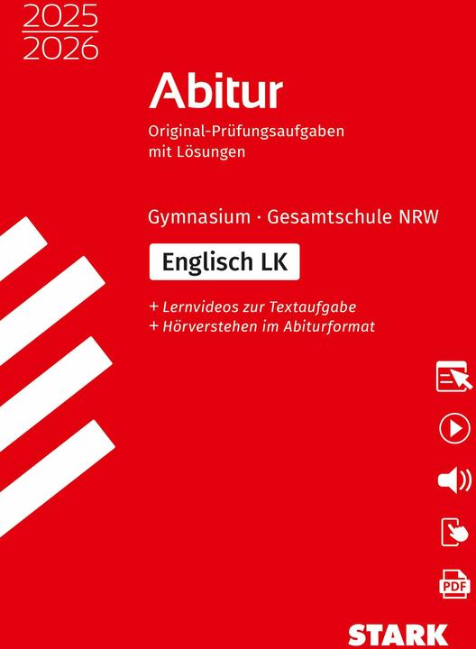 Produktbild Abiturprüfung NRW 2025/26 - Englisch LK (Deutsch, 2024)