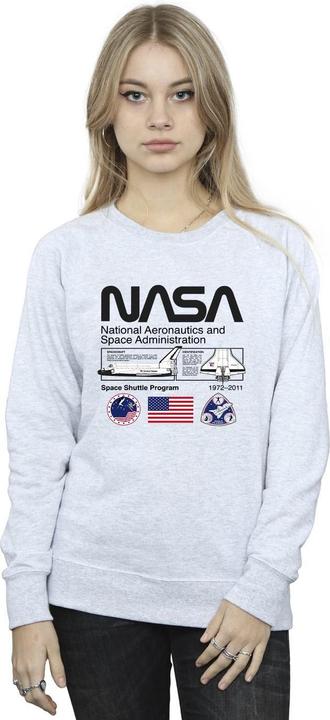Image du produit Nasa - Sweat SPACE ADMIN - Femme (M)